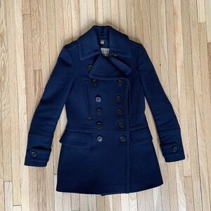 Burberry Double Breasted Pea Coat